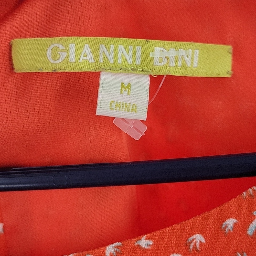 Gianni Bini Vibrant Orange Mini Dress - Picture 7 of 16